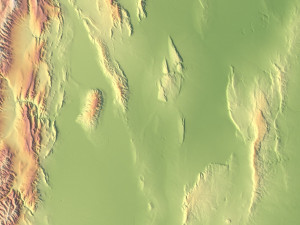 Argentina Terrain 3D Map 3D मॉडल