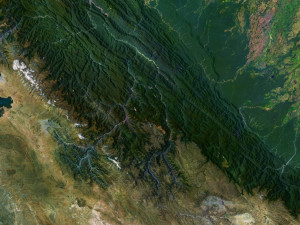 Bolivia Terrain 3D Map Model 3D
