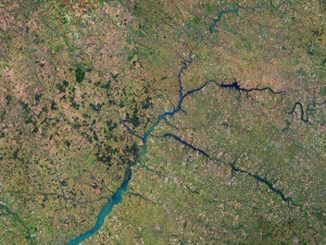 Brazil Terrain 3D Map 3D Model