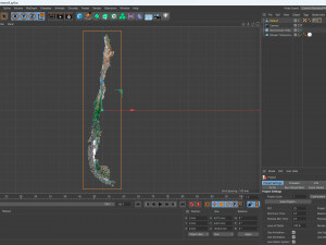 Chile Terrain 3D Map 3D मॉडल