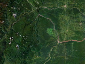 Ecuador Terrain 3D Map 3D Модель