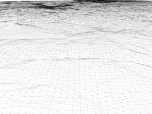 Mappa 3D del terreno dell'Ecuador Modello 3D