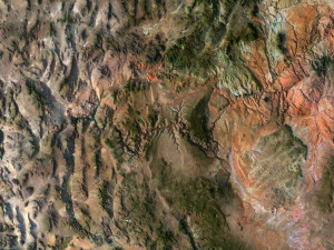 United States Terrain 3D Map 3D Model