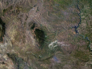 United States Terrain 3D Map 3D Model
