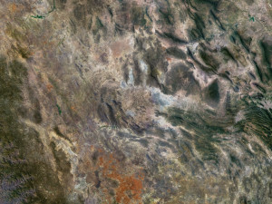 Mexico Terrain 3D Map Modello 3D