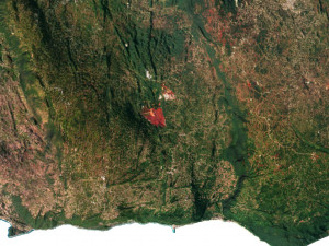 Jamaica Terrain 3D Map Model 3D