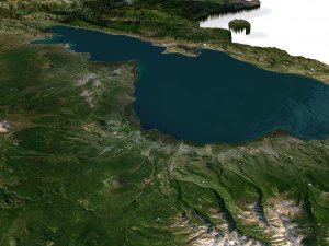 Armenia Terrain 3D Map 3D Model