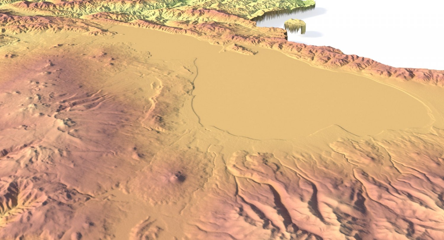 Physical 3D Map of Armenia
