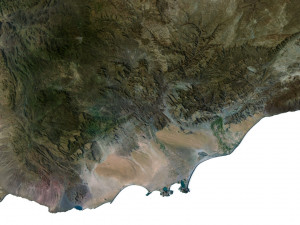 Yemen Terrain 3D Map 3D Model