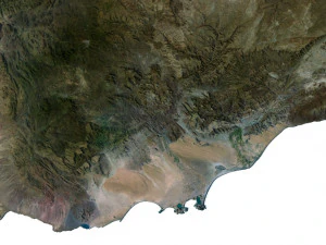Yemen Terrain 3D Map 3D Model