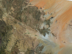 Yemen Terrain 3D Map 3D Model