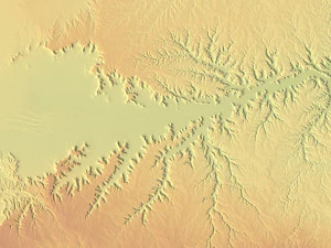 Yemen Terrain 3D Map 3D Model
