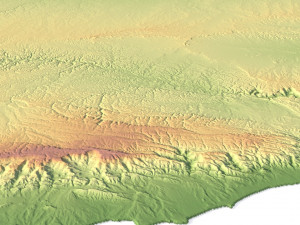 Yemen Terrain 3D Map 3D Model