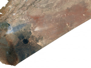 Syria Terrain 3D Map 3D Model