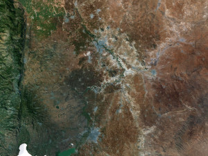 Syria Terrain 3D Map 3D Model