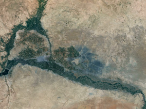 Syria Terrain 3D Map 3D Model