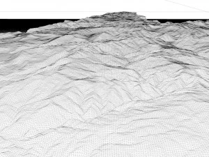 Albania Terrain 3D Map 3D Model