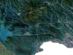 Laos Terrain 3D Map 3D 模型