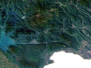 Laos Terrain 3D Map 3D Model