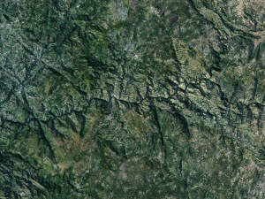 Portugal Terrain 3D Map Model 3D