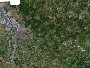 Belgium Terrain 3D Map 3D Model