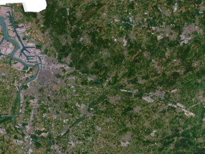 Belgium Terrain 3D Map 3D Model