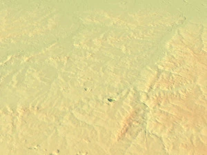 Belgium Terrain 3D Map 3D Model