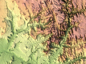 Zion National Park 3D Map 3D Model