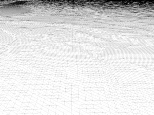 North America Terrain 3D Map Modello 3D