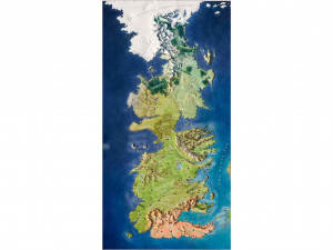 Westeros Map Terrain 3D Модель