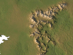 Westeros Map Terrain 3D Model