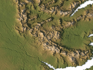 Westeros Map Terrain 3D Модель