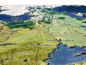 Westeros Map Terrain 3D Модель