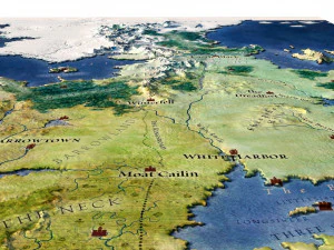 Westeros Map Terrain 3D Model