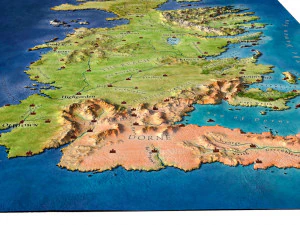 Westeros Map Terrain 3D Model