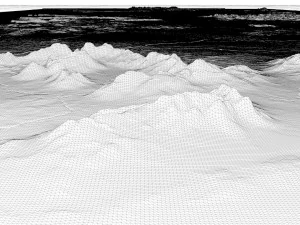 Westeros Map Terrain 3D Model