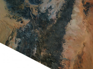 Libya Terrain 3D Map 3D Model