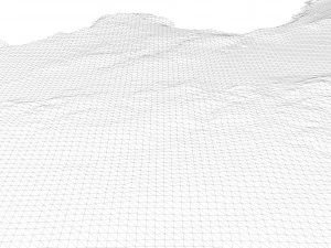 Algeria Terrain 3D Map 3D Model
