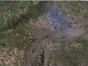 Nebraska State Terrain 3D Map 3D Модель