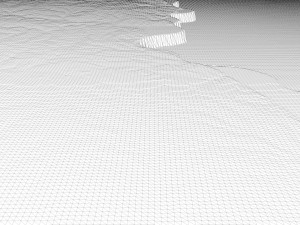 Nebraska State Terrain 3D Map 3D Модель
