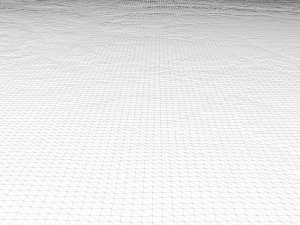 Iowa State Terrain 3D Map 3D Model