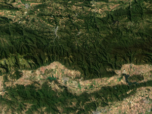 Bulgaria Terrain 3D Map Modelo 3D