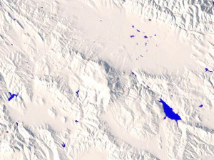 Bulgaria Terrain 3D Map 3D Model