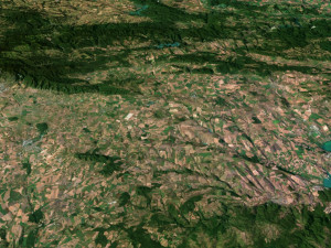 Bulgaria Terrain 3D Map Modelo 3D