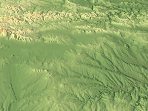 Bulgaria Terrain 3D Map Modelo 3D