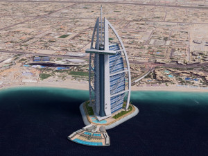 Burj Al Arab 3D-Modell