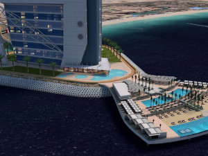 Burj Al Arab 3D-Modell