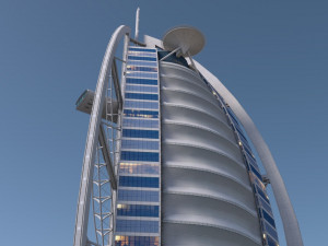 Burj Al Arab 3D-Modell