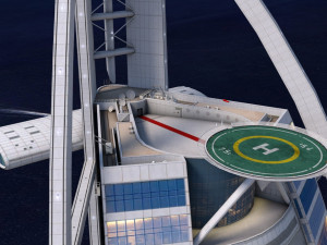 Burj Al Arab 3D-Modell