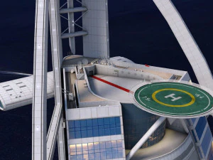 Burj Al Arab 3D Model